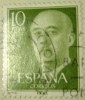 Spain 1955 General Franco 10p- Used - Usati