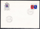 Iceland FDC Scott #520 500k Icelandic Arms - 75th Anniversary Of Home Rule - FDC
