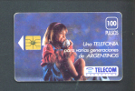 ARGENTINA  -  Chip Phonecard As Scan - Argentinië