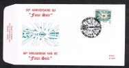 BELGIE   FDC  50e VERJAARDAG VAN DE " FAUX SOIR "  1993 - 1991-2000