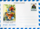 AEROGRAMMA SAN MARINO EUROFLORA 1981 L 300 - Interi Postali