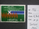 SUISSE  *  *  De  1975   "  Timbre  De  Propagande - Convention  Du  Mètre      N° 976   "       1  Val . - Unused Stamps