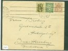 BRIEFOMSLAG Uit 1923 NVPH 61 + 55 + 116 Van HAARLEM Naar BAD-HARZBURG DLD. (5457) - Briefe U. Dokumente