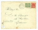 BRIEFOMSLAG Uit 1922 NVPH 55 + 60 Van ARNHEM Naar EDERVEEN (5455) - Storia Postale