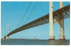 USA – United States, The Mackinac Bridge, Michigan, Used Postcard [P7995] - Otros & Sin Clasificación