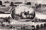 Cp , 49 , CHÂTEAUNEUF-sur-SARTHE , Souvenir De ... , Multi-Vues - Chateauneuf Sur Sarthe