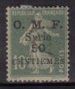 O.M.F. OPt., Syria Used 1922, 50c On 10c Green - Oblitérés