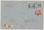 1941 Bohemia & Moravia Registered Letter, Cover. Kostelec Nad Cernymi Lesy 17.II.41. (D03003) - Storia Postale