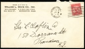 1930 USA Cover. Pharmacy, Druggist, Chemist, Pharmaceutics. Worcester Oct.8.1930. Mass. (Zb05064) - Pharmacie