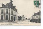 LORREZ LE BOCAGE - Hôtel De Ville Et Rue De Vaux - Lorrez Le Bocage Preaux