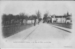 SAINT-FLORENT    -    La Rue Du Cher, Vue Du Pont - Saint-Florent-sur-Cher