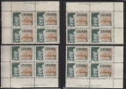 Canada 1958 Mint No Hinge (see Desc), Corners Plate #1 Sc# 379 - Nuevos