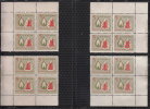 Canada 1958 Mint No Hinge (see Desc), Corners Plate #1 Sc# 381 - Nuevos