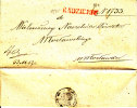 Poland Prephilatelic Cover RADZIEJOW 1845 In Red - ...-1860 Prephilately