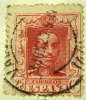 Spain 1922 King Alfonso XIII 25c - Used - Usados