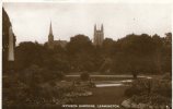 LEAMINGTON Jephson Gardens - OLD ENGLISH POSTCARD - CIRCULATED Stamped - Other & Unclassified