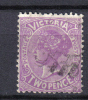 R651 - VICTORIA , V Under Crown Fil Capovolta . Dent  12x12 1/2 - Used Stamps