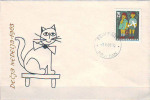 YUGOSLAVIA - JUGOSLAVIJA  -  CHILDRE'S  WEEK - MONK - TOMCAT -  FDC  - 1963 - Puppen