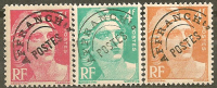 FRANCE - Yvert - 96*-98**-99** - Cote 2.40 € - 1893-1947