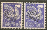 FRANCE - Yvert - 119** + 119 - Cote 1.20 € - 1953-1960