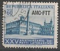 TRIESTE A PATTI LATERANENSI 60 LIRE 1954 USATO - Gebraucht