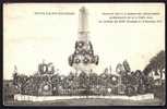 CPA  ANCIENNE- FRANCE- NUITS-SAINT-GEORGES (21)- MONUMENT DES SOLDATS MORTS EN 1870- NOMBREUSES COURONNES- - Nuits Saint Georges