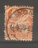 NEW SOUTH WALES - 1888 CENTENARY ISSUE 6d RED-ORANGE USED - Oblitérés