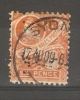 NEW SOUTH WALES - 1888 CENTENARY ISSUE 6d RED-ORANGE USED - Used Stamps