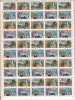 Canada MNH Full Sheet Of 50 Scott #1104 To #1107 Explorers Of Canada - Discovers With Varieties - Feuilles Complètes Et Multiples