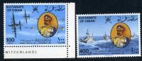 OMAN - N° 206 & 207 - AVIONS - LUXE - Islas Marshall