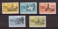Nederland 1965 Nvph  Nr 842-846, Mi Nr  843 - 847,  Zomerzegels, Steden En Dorpen, Veere, Thorn, Stavoren, - Ongebruikt