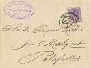 Carta BARCELONA 1911. Alfonso XIII - Briefe U. Dokumente