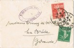 Carta PARIS (rue Littre) 1926. Notarie. Semeuse Camée - Covers & Documents