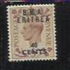 ERITREA BMA 1948 B.M.A. CENT. 40 C SU 5 P MNH - Eritrée