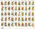 USA Scott #2002b MNH Sheet Of 50 State Birds And Flowers - Volledige Vellen