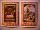 Anguilla, Easter, Set Of 2, 1969, Religion, Christianity, - Anguilla (1968-...)