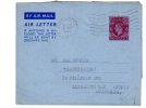 64334)lettera Aerea Australiana Con Un Valore + Annullo 6-9-1950 - Gebraucht