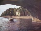 St Petersburg  /Leningrad / Motorboat    /grand Format /   Russia  2 Scan - Chiatte, Barconi