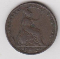 @Y@     Groot Brittanie   Farthing  1835   (1001)    KM  705 - B. 1 Farthing