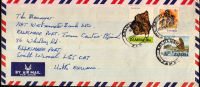 Zmc138 Zambia 1983, Cover Kalulushi To UK (cover Has Been Opened On 3 Sides) - Zambie (1965-...)