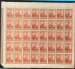 Msc111 San Marino 1942, 10c Gajarda Tower, Arbe, Full Sheet Of 80 Stamps MNH - Nuevos