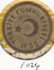 @Y@    Turkije   25 Kurus 1955   (1024) - Turquia