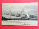 WA - Washington > Seattle   Steamers Dakota & Minnesota  Great Northern Docks  1906 Cancel ----------    Ref 432 - Seattle