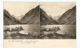 CPA ,stereoscopique,64 Les Pyrénées.Environs De Cauterets,le Lac De Gaube. Bearn   ,stereo  Paypal - Bearn