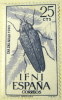 Ifni 1963 Beetle Steraspis Speciosa 25c - Mint Hinged - Ifni