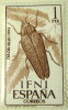 Ifni 1963 Beetle Steraspis Speciosa 1p - Mint Hinged - Ifni