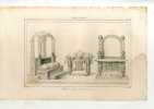 - FRANCE IXeS. . TRONES . GRAVURE SUR ACIER DE LA 1ere 1/2 DU XIXe S. - Otros & Sin Clasificación