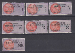 FISCAUX VIANDES - FRANCE REVENUE - Timbres