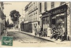 Carte Postale Ancienne Fontenay Sous Bois - Rue Du Parc - Bureau De Tabac, Bar, Café - Fontenay Sous Bois