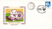 COCK, PHILATELIC EXHIBITION, 1985, SPECIAL COVER, OBLITERATION CONCORDANTE, ROMANIA - Kuckucke & Turakos